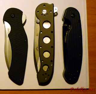 z leva: kershaw, CRKT, RAT-1
